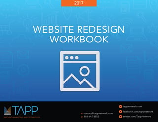 Tapp Network - Nonprofit Website Redesign Workbook